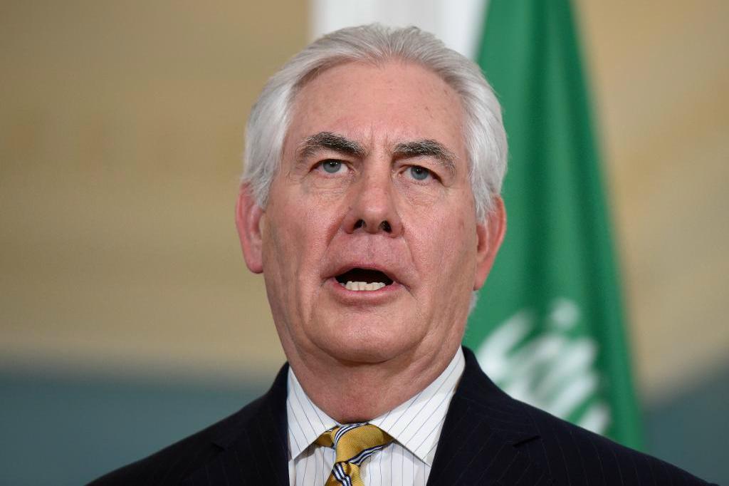 Rex Tillerson, USA:s utrikesminister. Arkivbild. Foto:
Sait Serkan Gurbuz/AP-TT