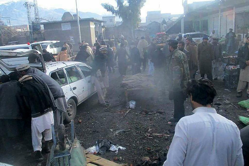 
Parachinar ligger i nordvästra Pakistan.
Foto: STR/AFP/Getty Images                                            