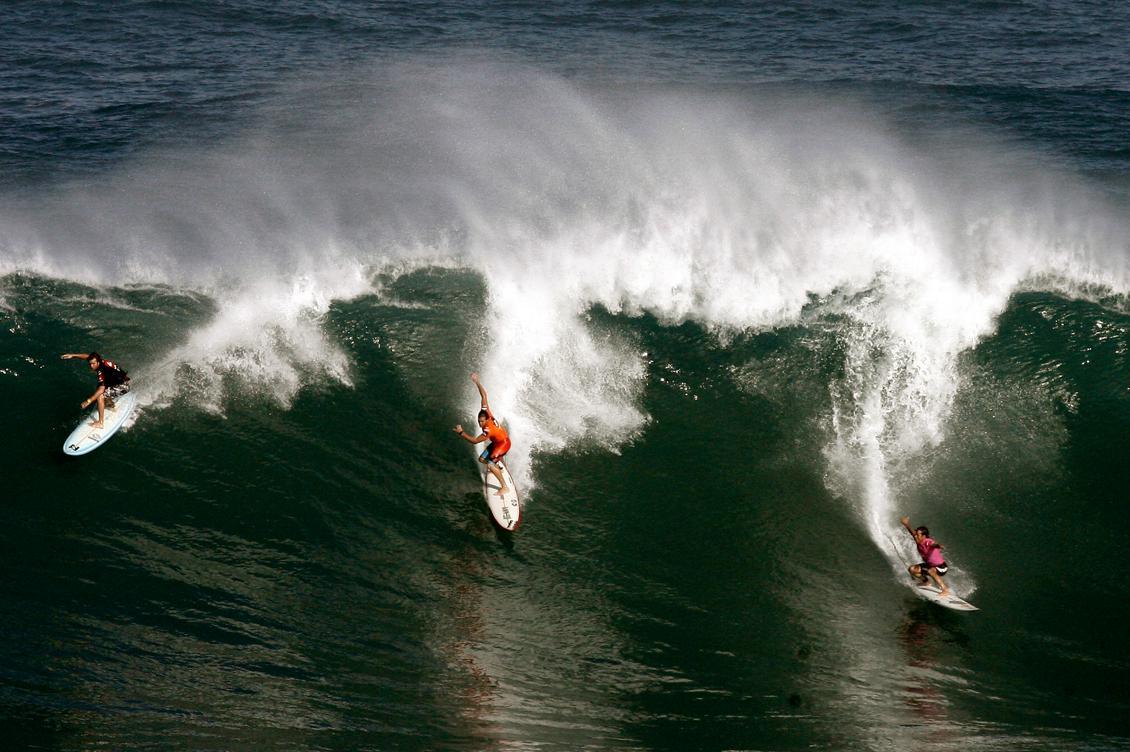 
Hawaii ska be en federal domare sätta stopp för Trumps nya inreseförbud. Här surfare på Hawaii. Foto: Kent Nishimura /Getty Images                                            