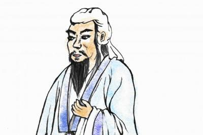 

Luo Guanzhong och "Romansen om de tre kungadömena". Illustration: Jessica Chang 
                                                                                        