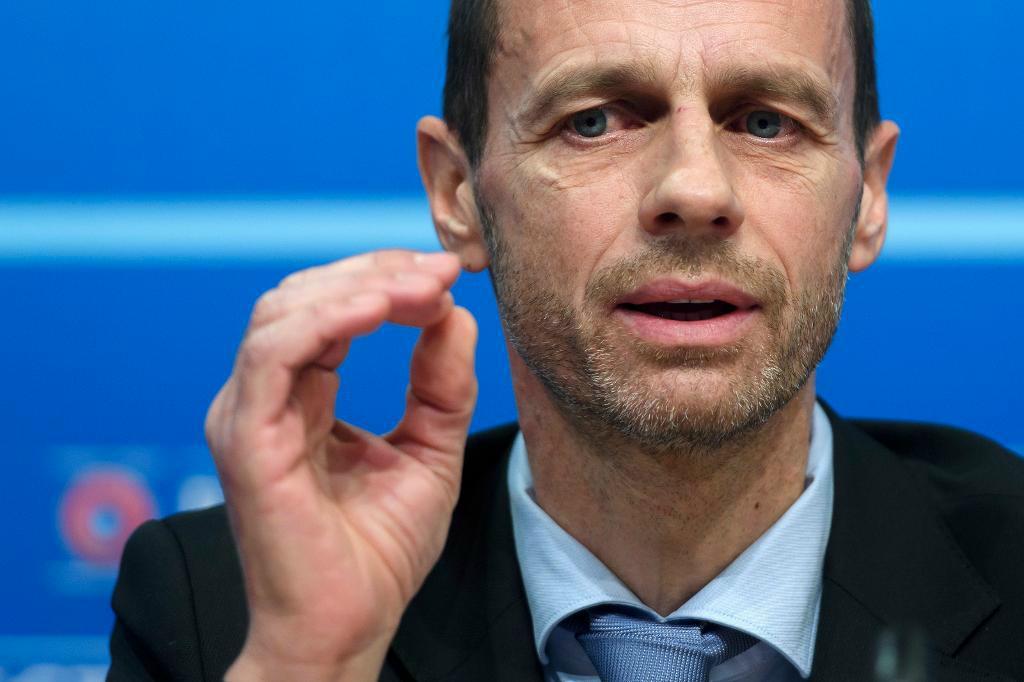 Aleksander Ceferin. Arkivbild. Foto: Martial Trezzini/AP/TT