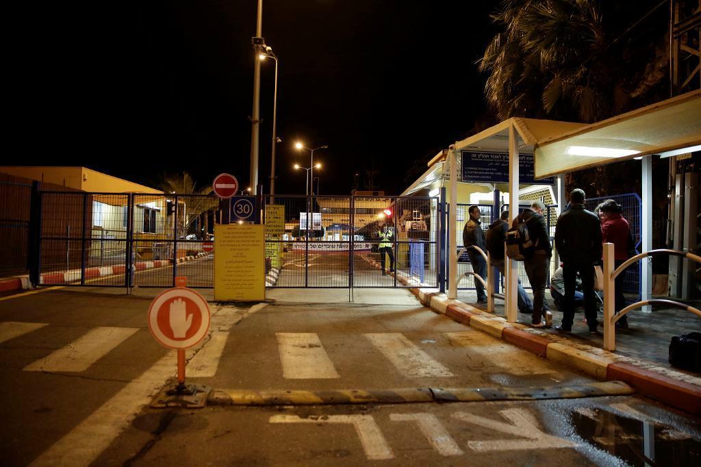 
Gränsövergången Taba mellan Israel och Egypten. Foto: Tsafrir Abayov/AP/TT-arkivbild                                            