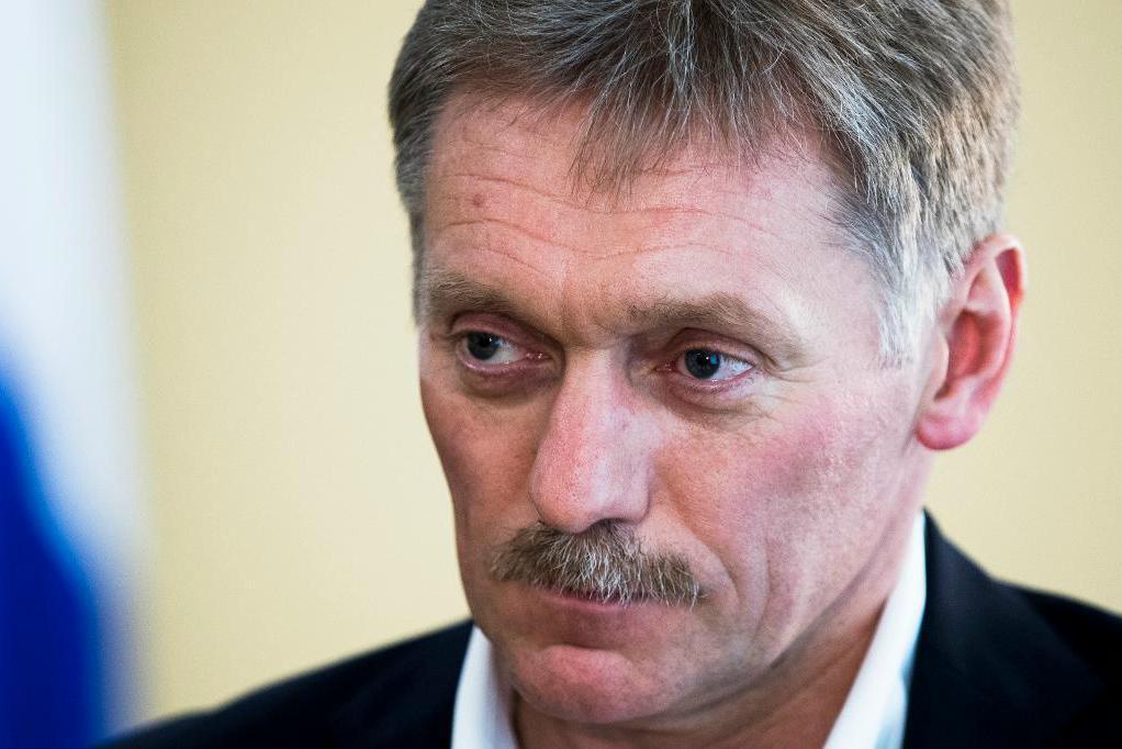 
Dmitrij Peskov, den ryske presidenten Vladimir Putins talesperson. Foto: Pavel Golovkin/AP/TT-arkivbild                                            