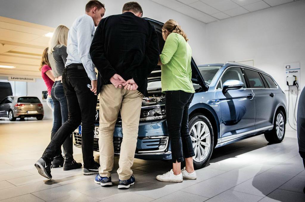 
Ny fart i nybilsregistreringarna. Foto: Tomas Oneborg/SvD/TT-arkivbild                                            