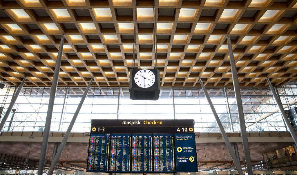 

Stora ytor på nya Gardermoen. Foto: Gorm Kallestad/NTB scanpix/TT-arkivbild                                                                                        
