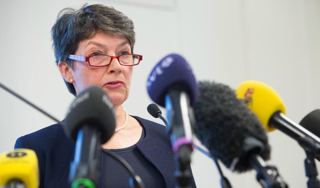 


I dag blir det ny pressträff med överåklagare Marianne Ny om våldtäktsmisstankarna mot Wikileaksgrundaren Julian Assange. Bilden är från en pressträff i september förra året. Foto: TT                                                                                                                                    