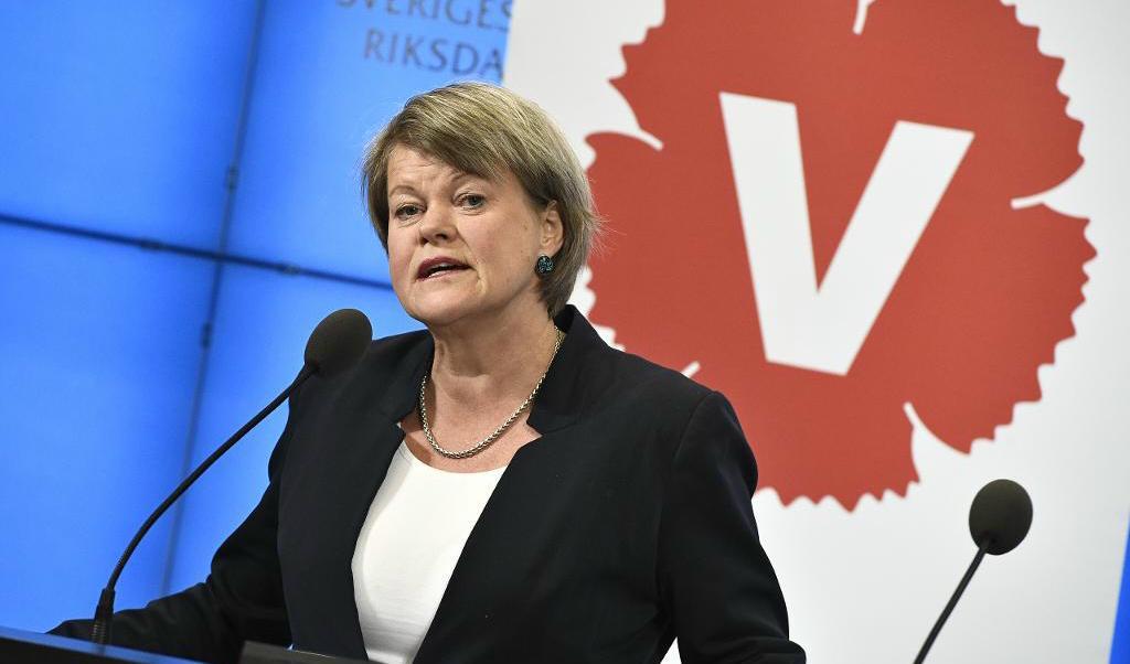 
Ulla Andersson (V). Foto: TT-arkivbild.                                            