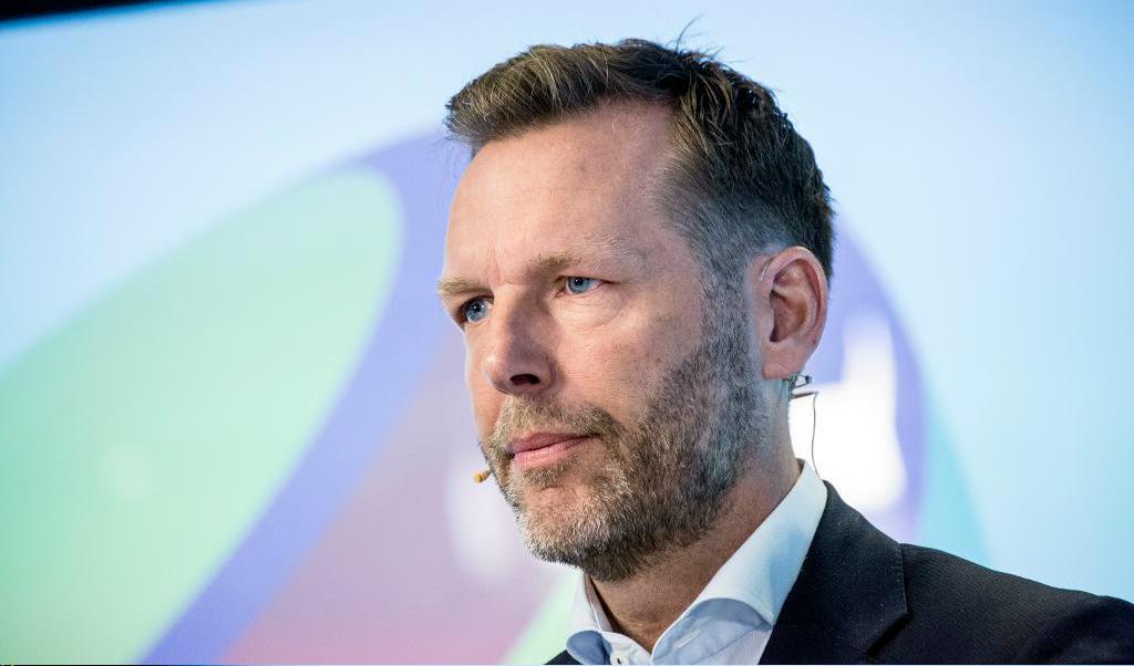 Telia, med vd Johan Dennelind, får 2,3 miljarder kronor i utdelning från turkiska Turkcell. Foto: TT-arkivbild