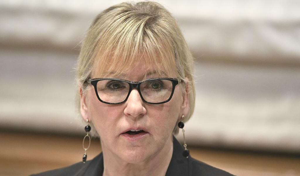 
Utrikesminister Margot Wallström (S). Foto: TT-arkivbild.                                            
