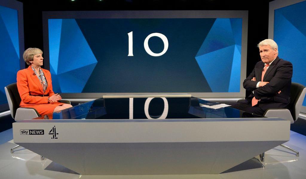 
Både May och Corbyn upprepade sina tidigare löften inför stundande brexitförhandlingar om Storbritanniens utträde ur EU i gårdagens valutfrågning. Foto: Stefan Rousseau/AP/TT                                            
