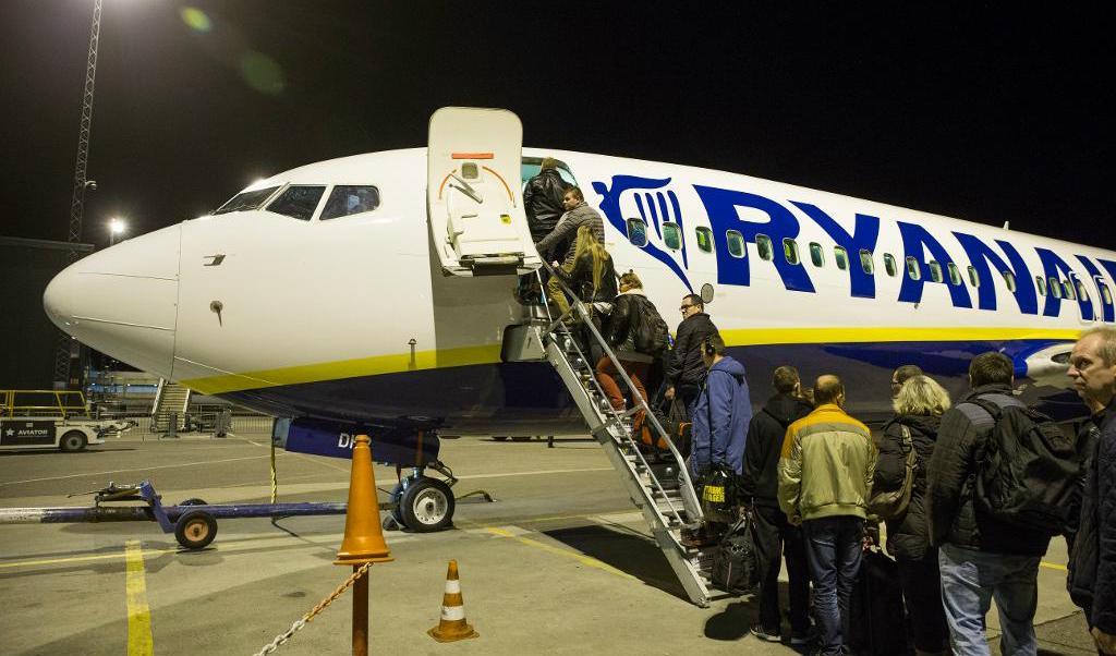 
Upp för Ryanair. Foto: Larsen, Håkon Mosvold/NTB Scanpix/TT                                            