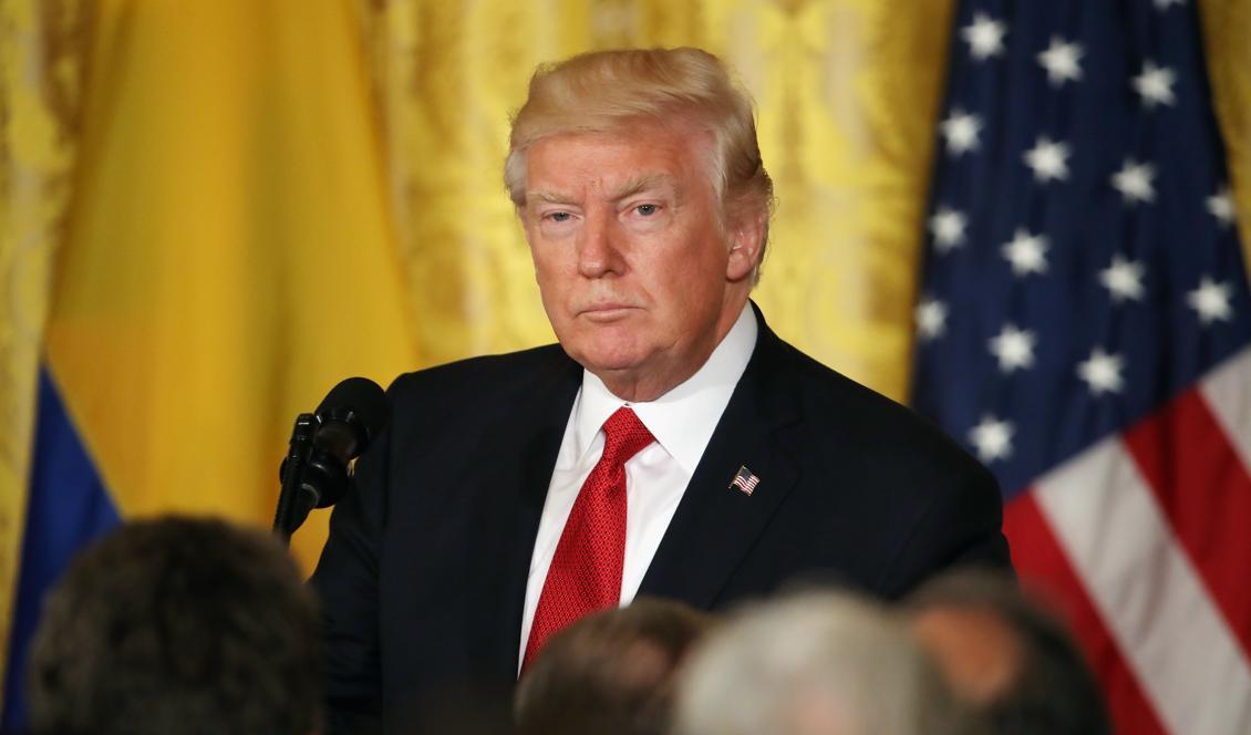 
Som USA:s president åker Donald Trump på sin första utlandsresa. Foto: Mark Wilson/Getty Images                                            