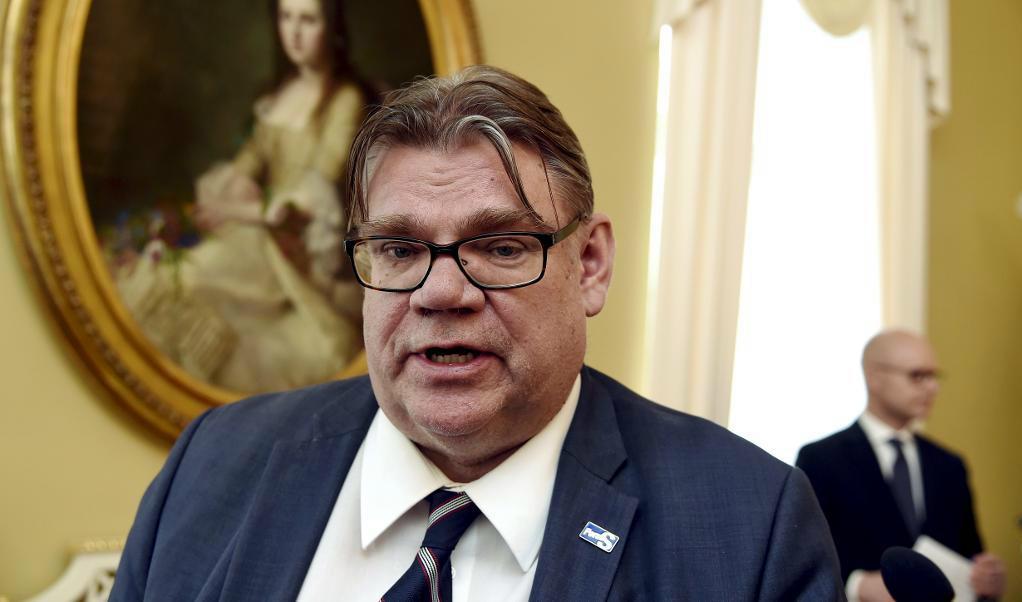 Utrikesminister Timo Soini avgår som ledare för Sannfinländarna. Foto:
Markku Ulander/AP/TT