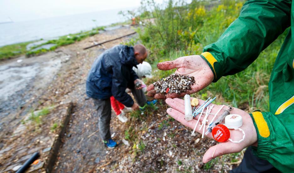 
Naturvårdsverket har kartlagt källor till mikroplaster. Foto: Heiko Junge/NTB/TT-arkivbild                                            
