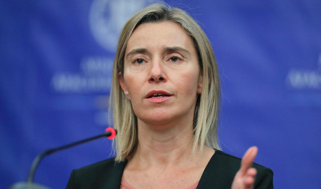 

EU:s utrikeschef Federica Mogherini. Foto: TT-arkivbild                                                                                        