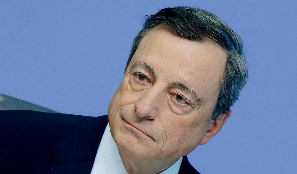 
ECB-chefen Mario Draghi. Foto: Michael Probst/AP/TT-arkivbild                                            