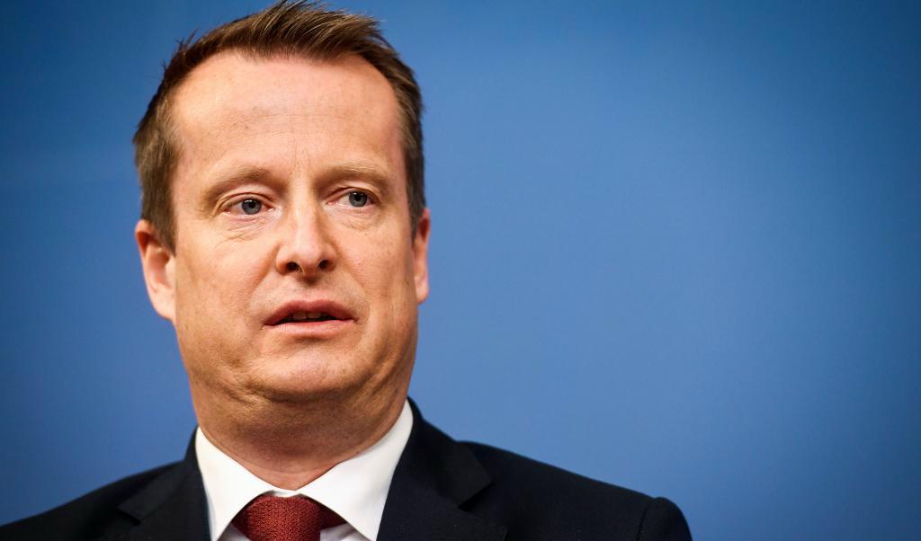Inrikesminister Anders Ygeman (S) välkomnar utredning om inrikeskontroll redan på Arlanda för USA-resenärer. Arkivbild. Foto: Fredrik Sandberg/TT