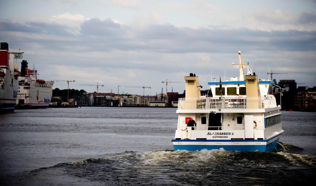 Med det nya kollektivtrafikpaketet får Göteborg nya förbindelser över Göta älv, bland annat en linbana. Foto: Adam Ihse/TT-arkivbild