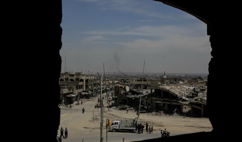 Mosul i Irak. Bilden är tagen i maj 2017. Foto: Bram Janssen/AP/TT