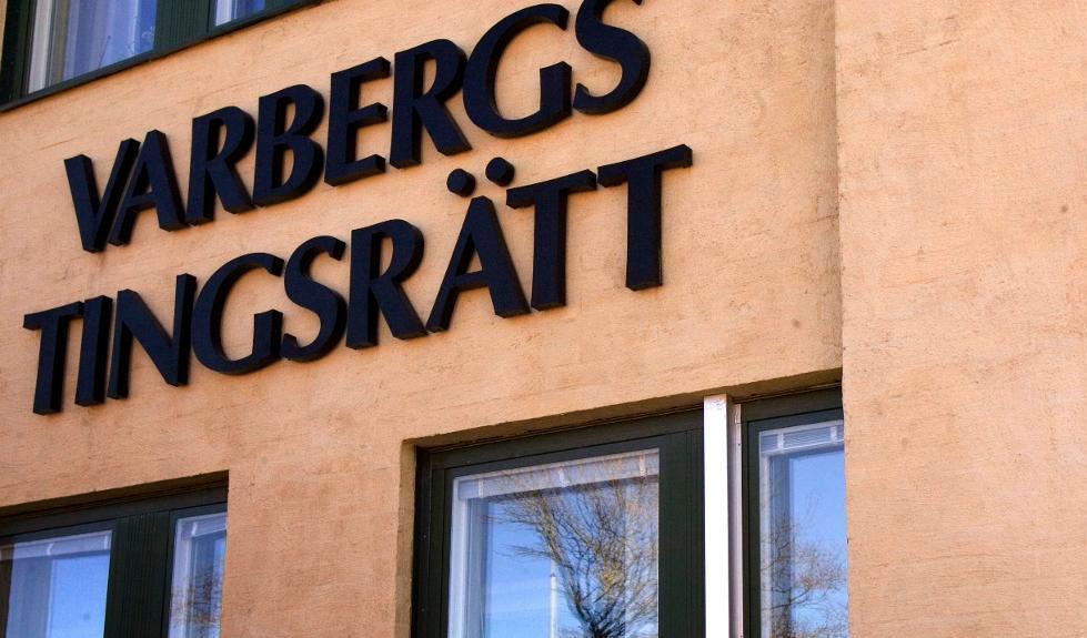 
Varbergs tingsrätt. Foto: TT-arkivbild                                            