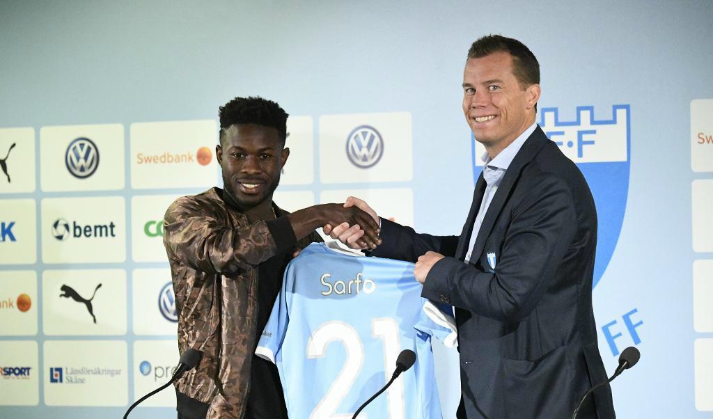Kingsley Sarfo är klar för Malmö FF. Foto: TT