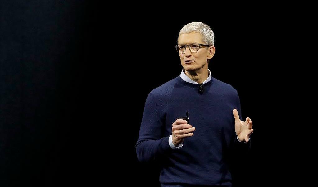 
Apples vd Tim Cook. Foto: Marcio Jose Sanchez-arkivbild                                            