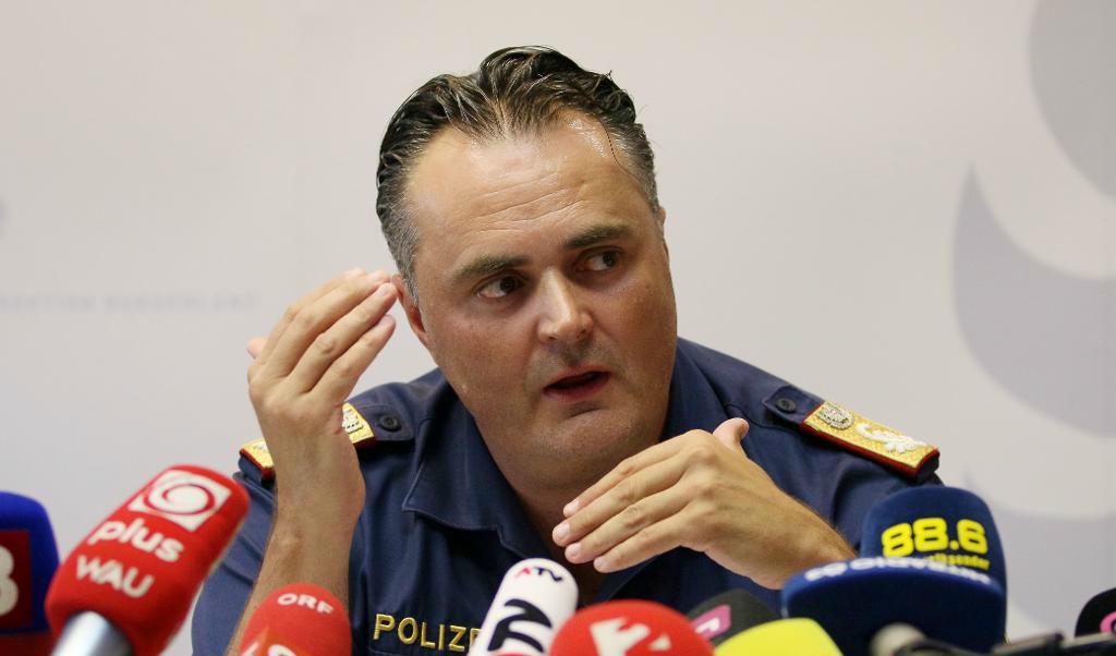 
Österrikes försvarsminister Hans Peter Doskozil på en bild från 2015. Arkivbild.                                            