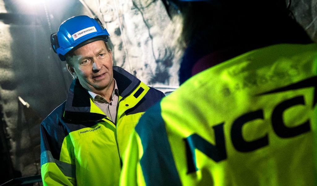 "Det har varit mycket stora tekniska utmaningar", säger projektchefen Kjell-Åke Averstad. Foto:
Claudio Bresciani/TT. Arkivbild