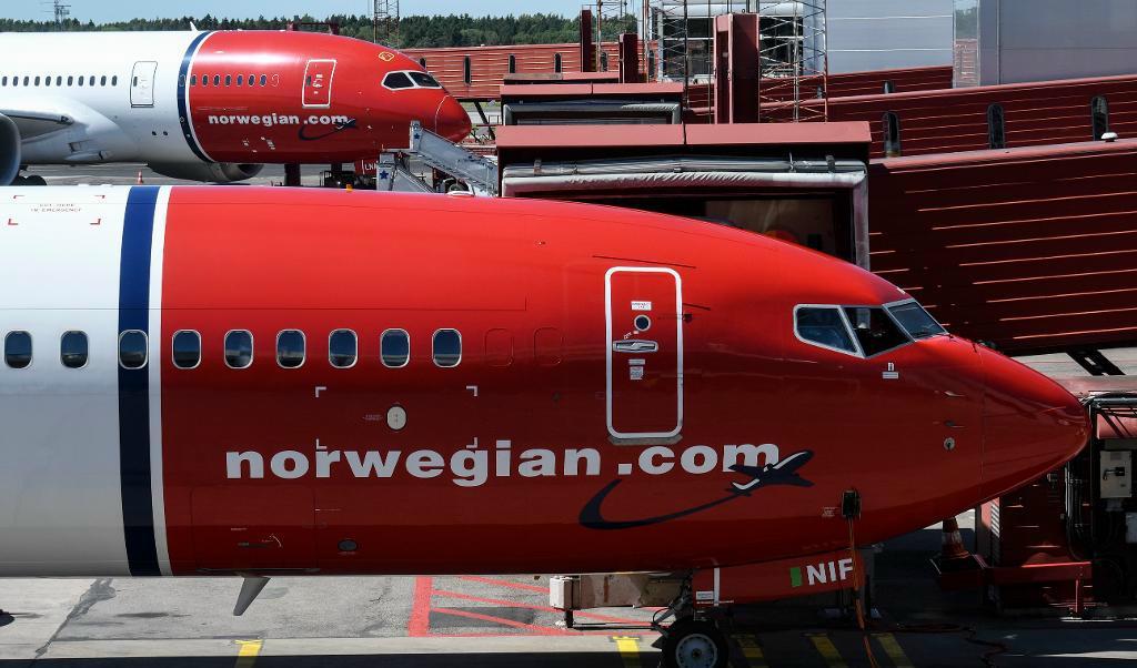 
Svagt resultat för Norwegian. Foto: TT-arkivbild                                            