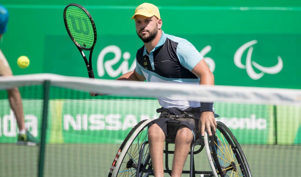 
Stefan Olsson är vidare till final i Wimbledon. Foto: TT-arkivbild                                            