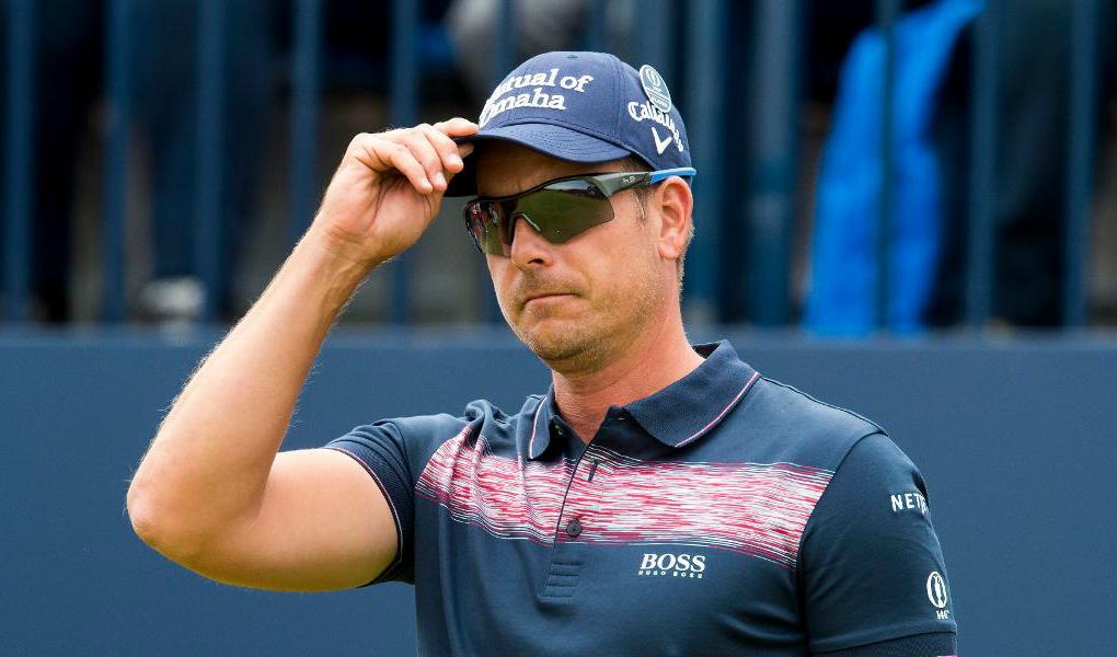 Henrik Stenson under tredje rundan på Royal Birkdale. Foto: TT