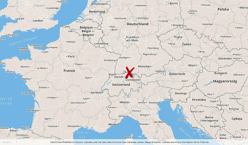 

Staden Konstanz ligger i sydligaste Tyskland. Foto: TT                                                                                        