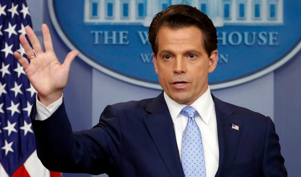 
Vita husets kommunikationschef Anthony Scaramucci får sparken. Foto: AP/TT-arkivbild                                            