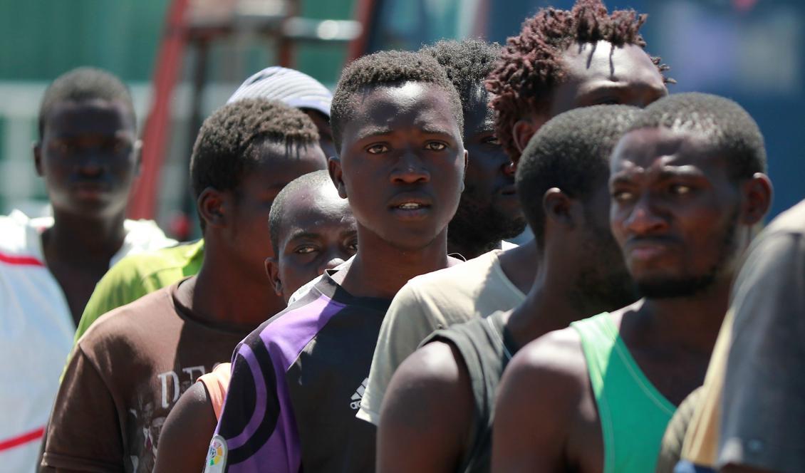 
85 000 flyktingar och migranter har kommit till Italien hittills i år. Foto: Carlo Hermann/AFP/Getty Images                                            