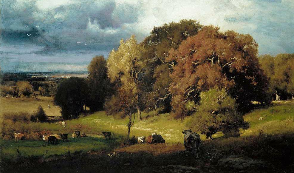 













George Inness, "Höstekar"                                                                                                                                                                                                                                                                                                                                                                                                                                                                                                                                                                                                                                        