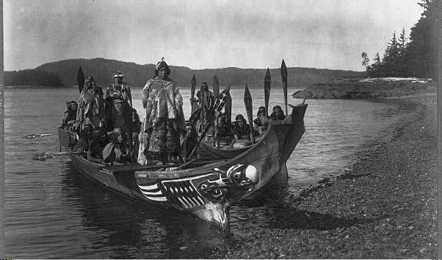 

Bröllopsfesten, Qagyuhl, 13 november 1914. Foto: Edward S. Curtis/Library of Congress                                                                                                