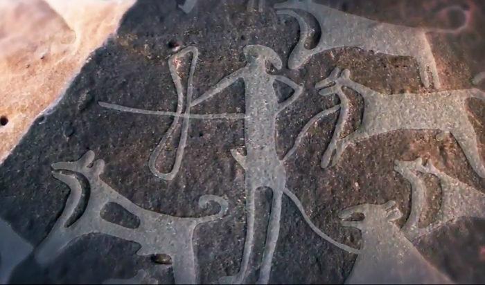 





De här gamla inristningarna visar hur människan har hjälp av hundar vid jakten. Bild: YouTube-Science Magazine                                                                                                                                                                                                                                                                        