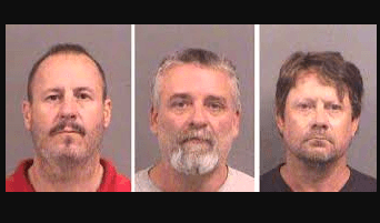 

Väster till höger: 49-åriga Curtis Allen, 49-åriga Gavin Wright, och 47-åriga Patrick Eugene Stein i Wichita, Kansas, den 15 oktober 2016. Foto: Sedgwick County Sheriff's Office/Handout via Reuters/File Photo                                                                                        