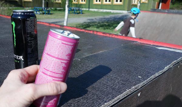 










Energidrycker blir allt vanligare bland eleverna. Foto: Eva Sagerfors                                                                                                                                                                                                                                                                                                                                                                                                                                                                                                    