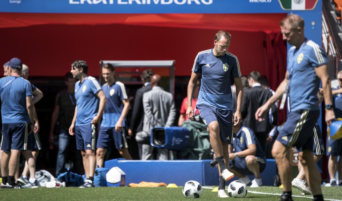 

Andreas Granqvist och hans lagkamrater känner sig starka inför avgörandet i grupp F. Foto: Björn Larsson Rosvall/TT                                                                                        