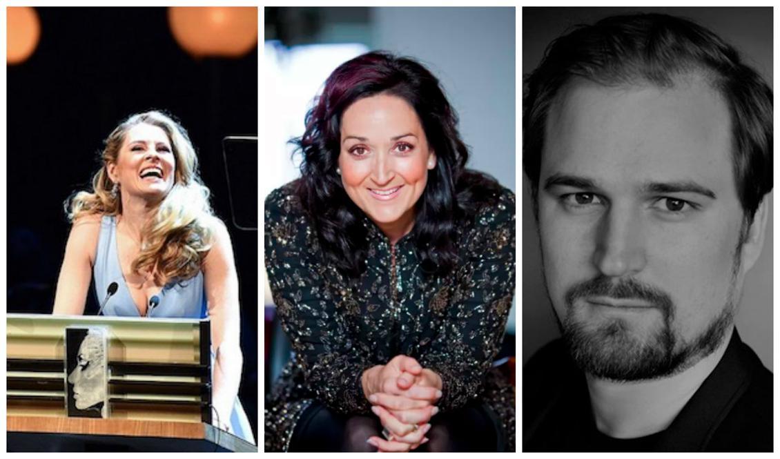 


Malin Byström, Katarina Karnéus och Daniel Johansson utsågs till hovsångare 2018.                                                                                                                                    