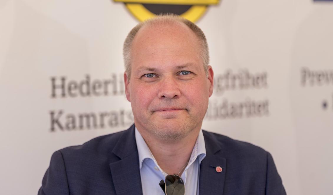 
Justitieminister Morgan Johansson. Foto: Joakim Berndes/Wikimedia Commons                                            
