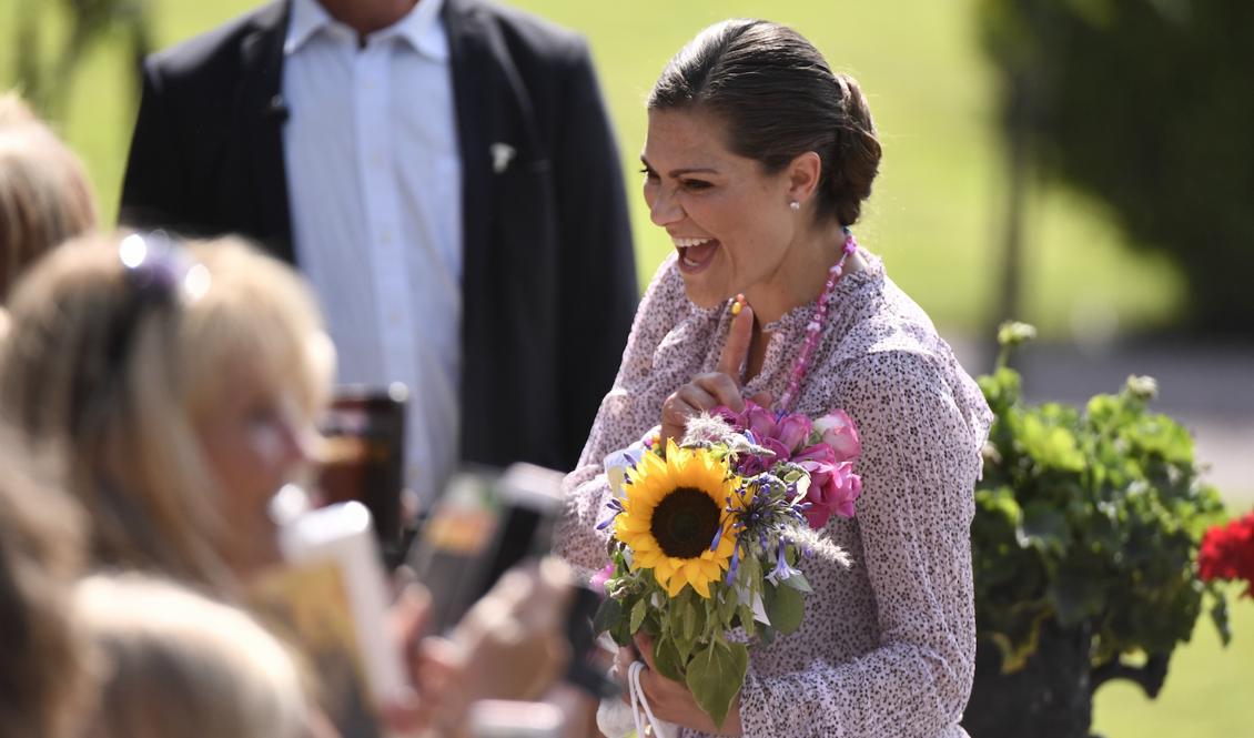 


Kronprinsessan Victoria fyller 41 år i dag och födelsedagen firas traditionsenligt på Öland. Foto: Erik Simander/TT                                                                                                                                    