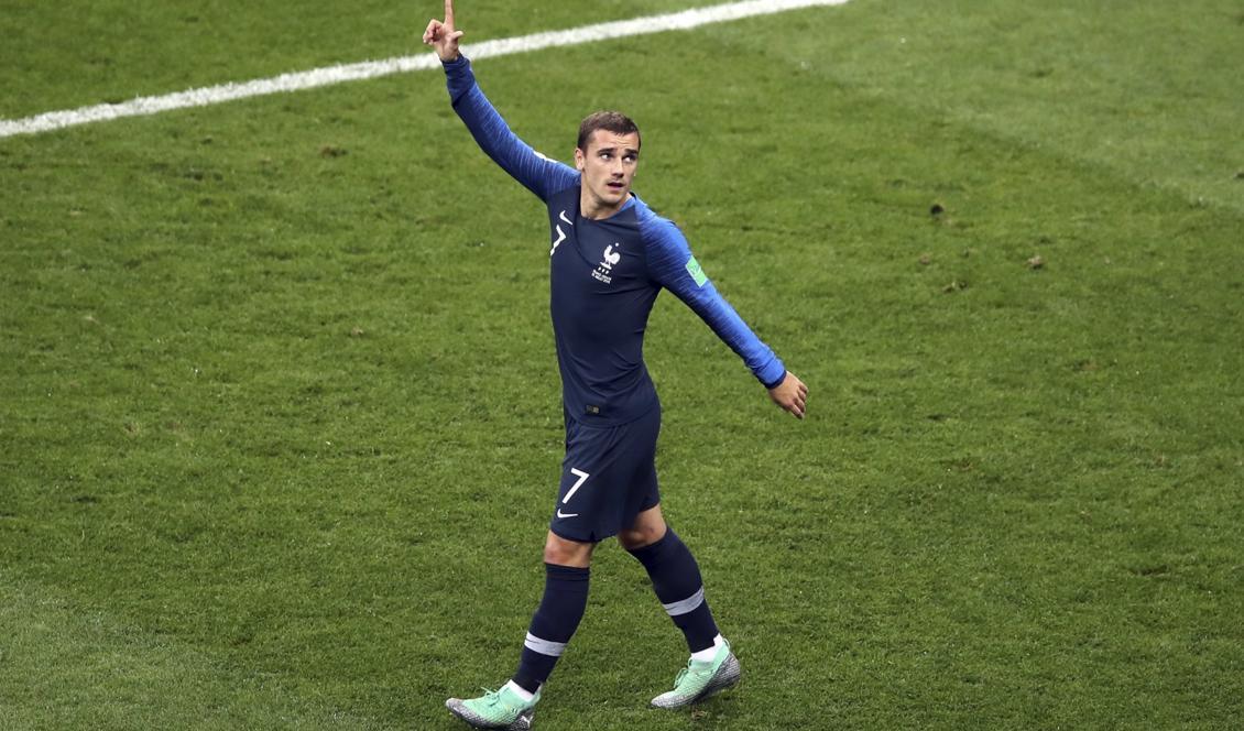 
Antoine Griezmann. Foto: Thanassis Stavrakis/AP/TT.                                            