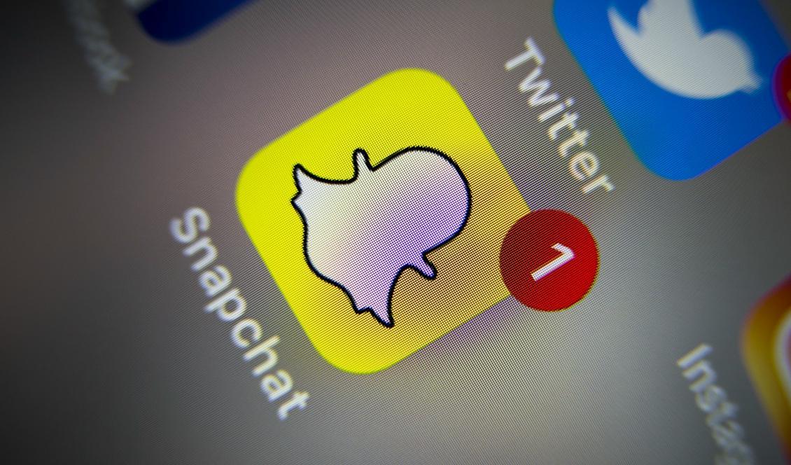 Många av brotten den 22-årige mannen misstänks för ska ha begåtts via appen Snapchat, och det var genom ett Snapchat-konto som polisen kunde lokalisera honom. Foto: Håkon Mosvold Larsen/NTB/TT-arkivbild