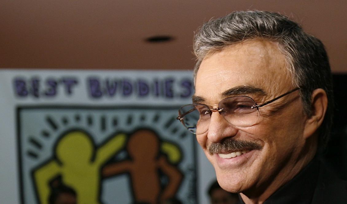 Skådespelaren Burt Reynolds har avlidit. Foto: J.P. Moczulski/AP/TT