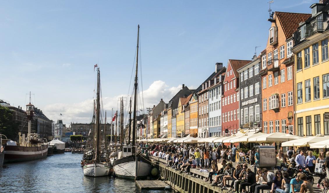 Nyhavn i Köpenhamn. Foto: Paul Kleiven/NTB/TT-arkivbild