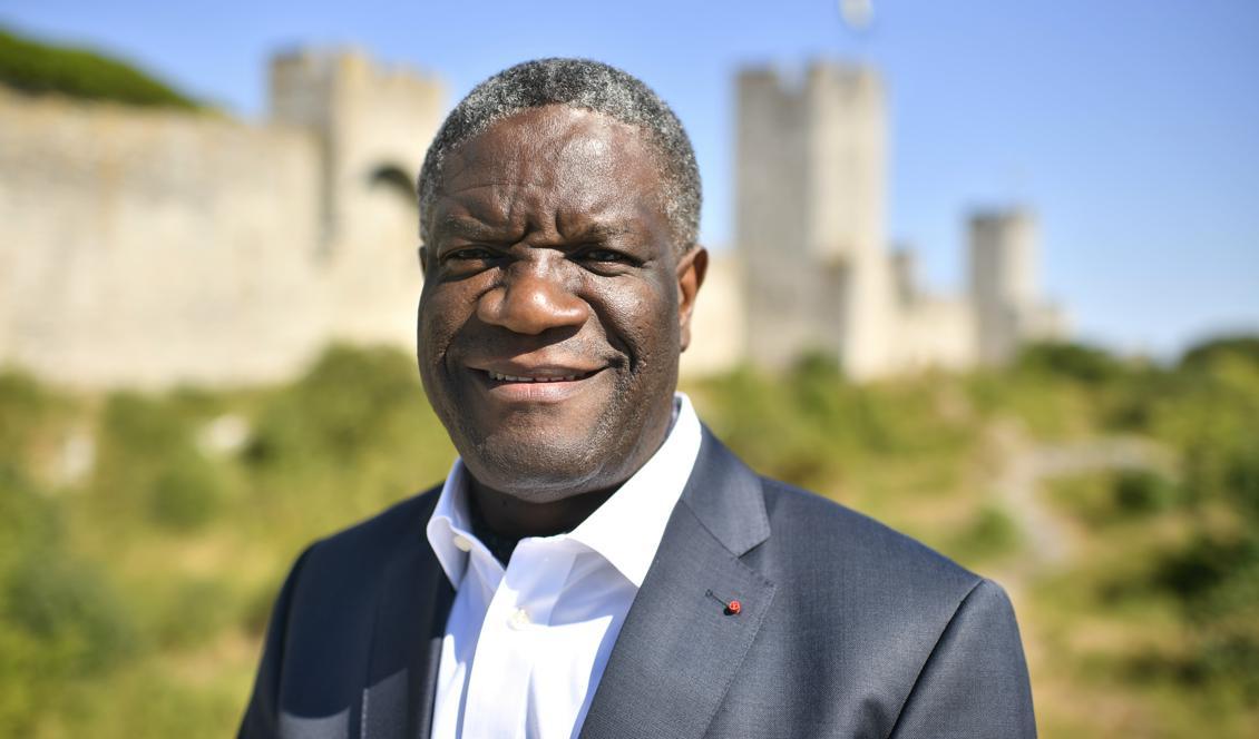 Doktor Denis Mukwege, chefsläkare vid Panzisjukhuset i östra DR Kongo. Foto: Vilhelm Stokstad/TT
