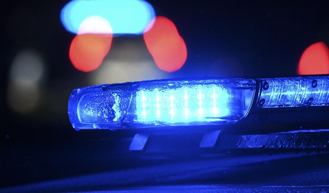 Polisen söker efter en eventuell gärningsman som kan ligga bakom en skottlossning i Flemingsberg. Foto: Johan Nilsson/TT-arkivbild