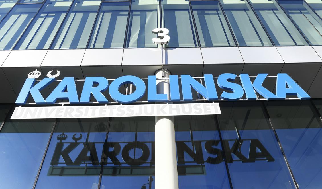 Snart är det färdigflyttat till Nya Karolinska i Solna. Foto: Fredrik Sandberg/TT
